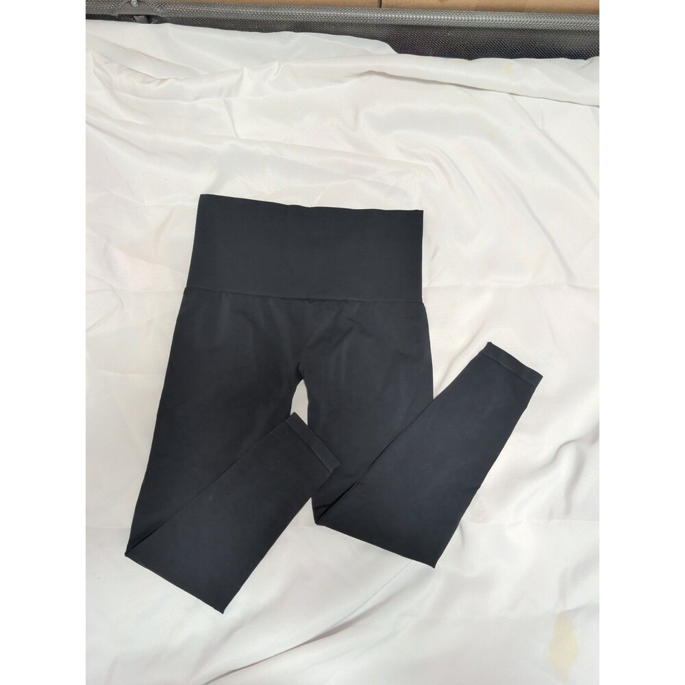 Spanx Assets 1X Black Shaping Leggings